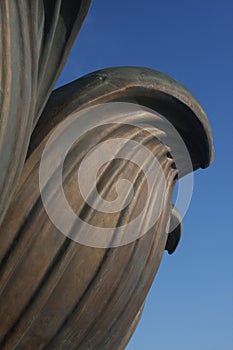 Buddha`s Statue Detail