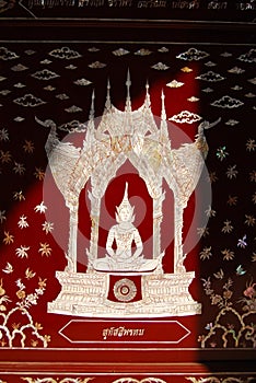 Buddha's wall paper.