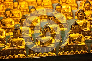 Buddha Sakyamuni statues