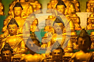 Buddha Sakyamuni statues