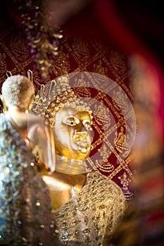 Buddha Sculpture at Wat Phra Sing - Chiang Rai, Thailand