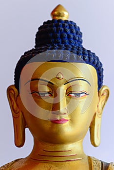 Buddha Shakyamuni Statue face portrait