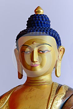 Buddha Shakyamuni Statue face portrait