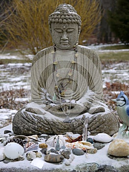 Buddha: snow offerings