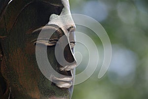 Buddha with soft background