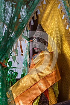 Buddha Statue Angkor Wat. Tradition, Religion, Culture. Cambodia