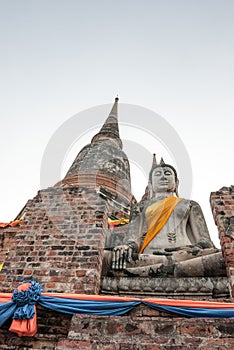 Buddha statue Ayutthaya Thailand