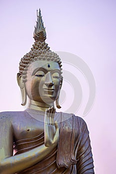 Buddha statue on background ,buddha image style
