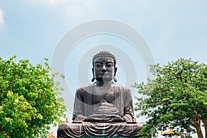 Buddha Statue at Bagua Mountain Baguashan in Changhua, Taiwan