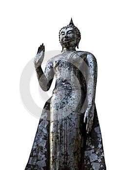 Buddha statue , Buddha pacifying relatives