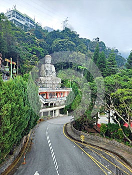 Buddha Statue in Chin Swee Caves Temple, Genting, Kuala Lumpur, Malaysia