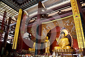 Buddha Statue at Chinese Temple