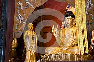 Buddha Statue at Chinese Temple