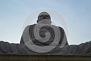 Buddha statue, Daijokyo Budhist temple Bodhgaya Bihar