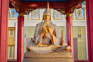 Buddha statue at the Golden Abode in Elista