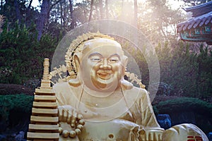 Buddha statue at Haedong Yonggungsa Temple in Busan