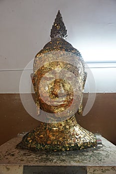 Buddha statue head