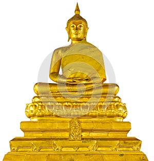 Buddha statue isolated