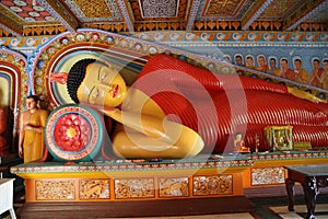 Buddha statue in the Isurumuniya temple, Srli Lanka