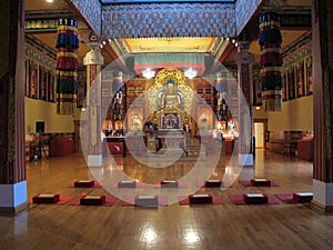 Buddha statue, Karma Triyana Dharmachakra Tibetan Buddhist Monastery