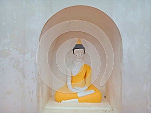 Buddha statue in khean kaet temple patthalung Thailand