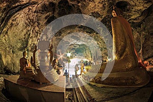 Buddha statue in Krasae cave, Thailand
