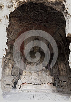 Buddha statue of longmen grottoes