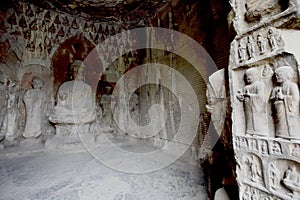 Buddha statue of longmen grottoes