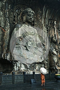 Buddha Statue In Longmen Grottoes