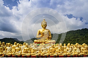 Buddha statue in Magha Puja park