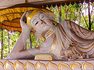 Mendut Buddhist Monastery, Borobodur, Indonesia photo