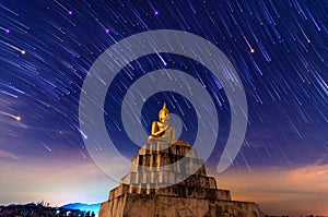 Buddha statue Meteor Nakhon Si Thammarat Thung Yai Thailand photo