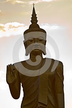 Buddha statue in Muang Xai, Laos