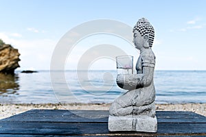 Buddha Statue Near The sea