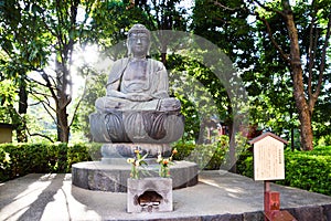 Buddha Statue At Sensoji Tokyo Japan 2016