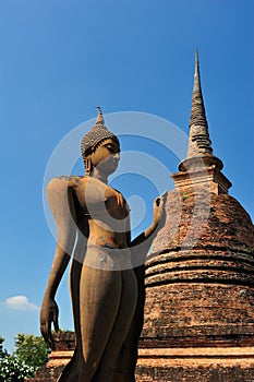 Buddha statue in Sukhothai