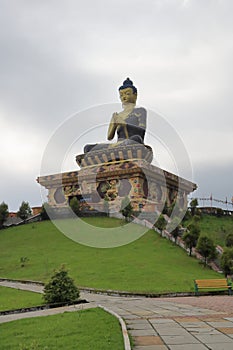Buddha statue at Tathagata Tsal Buddha Park in ravangla