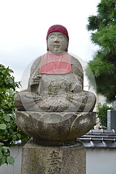 Buddha Statue At A Temple At Onomichi Japan