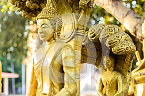 Buddha statue in Thai's temple