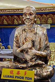 Buddha statue in Thailand Buddha Temple.