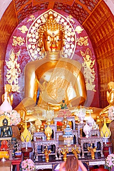 Buddha statue in Wat Chet Yot, Chiang Mai