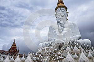 Buddha Statue at Wat Prathat Phasornkaew in Phetchabun, Thailand