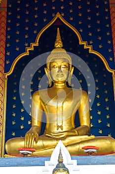 Buddha statue in Wat Saket