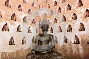 Buddha statue at Wat Si Saket, Laos