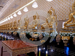 Buddha statues in Ancient Siam