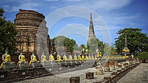 Buddha Statues in Ayutthaya, Thailand