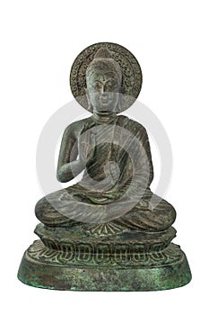 Buddha statues bless.