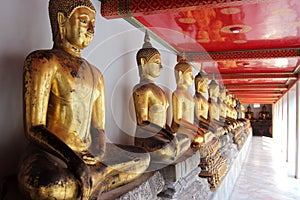 Buddha Statues at the Grand Palace, Bangkok