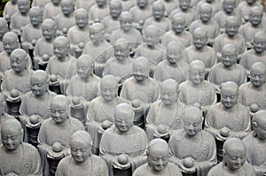 Buddha Statues at Hase-Dera Temple in Kamakura