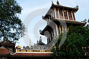 Buddha statues in Mountain vietnam